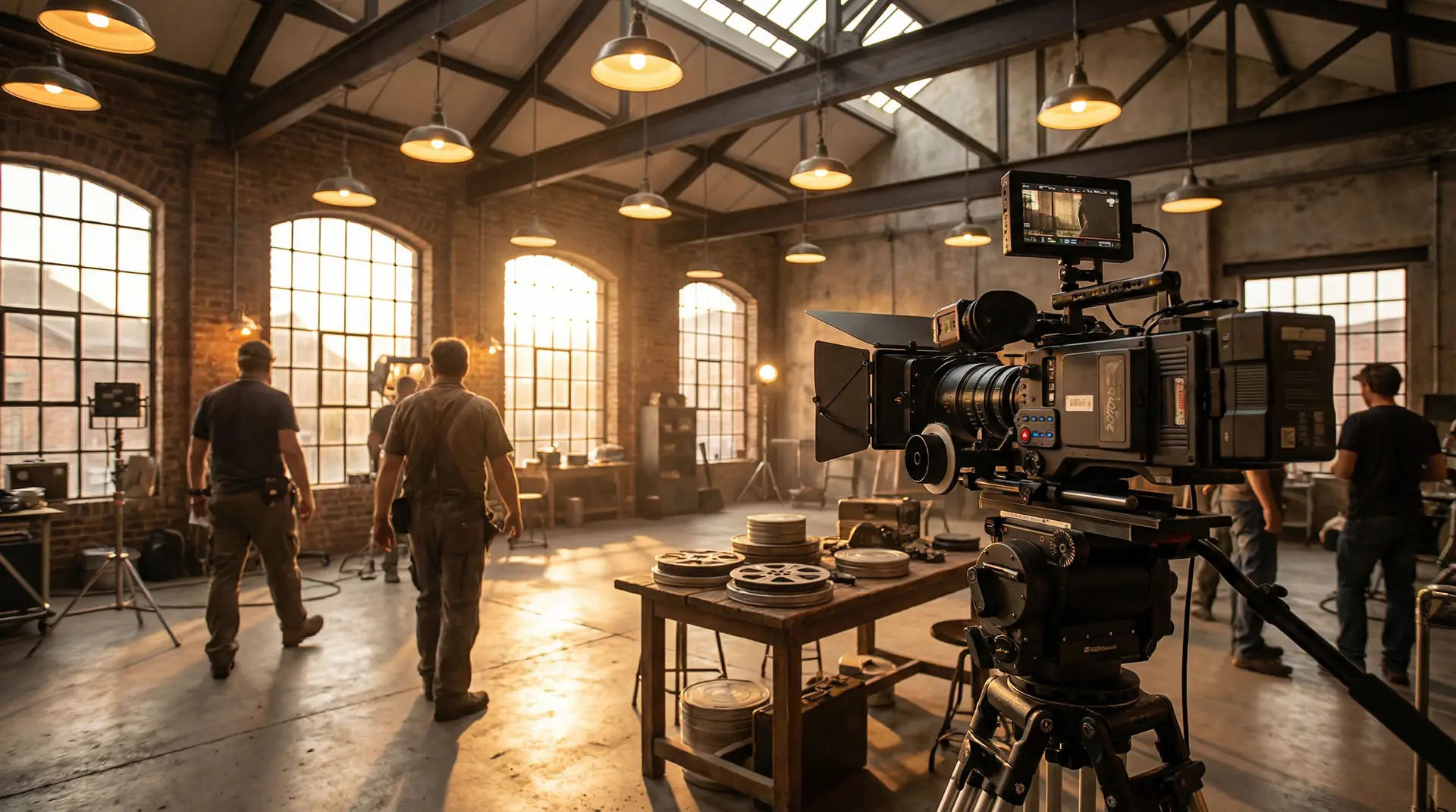 尤物视频 独立电影拍摄工作室现场